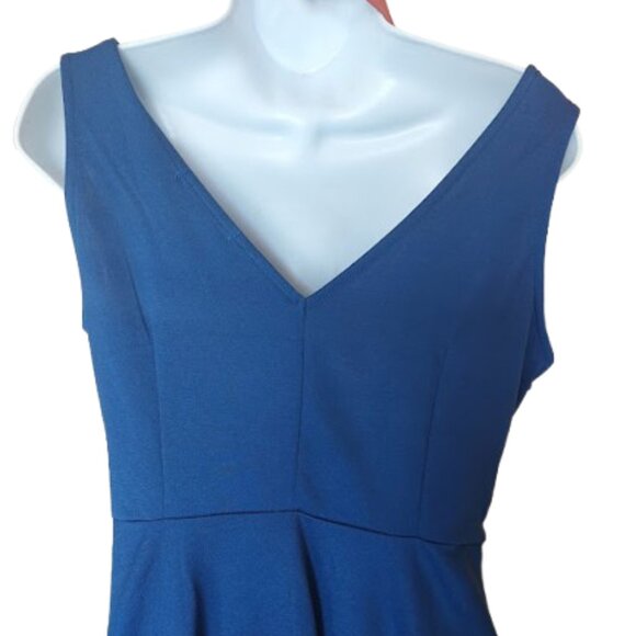 Royal Blue Dress Size Small - Picture 6 of 9